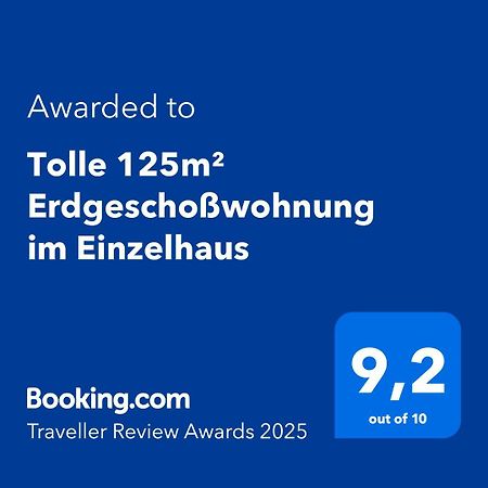 Tolle 125M² Erdgeschosswohnung Im Einzelhaus Кальтенкирхен Экстерьер фото